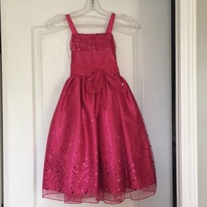 Hot Pink Pageant Dress